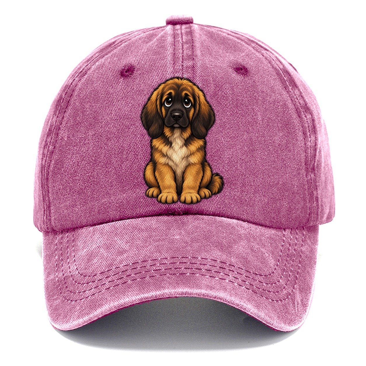 Leonberger Sitting Sweetheart Classic Cap – Dusty Rose