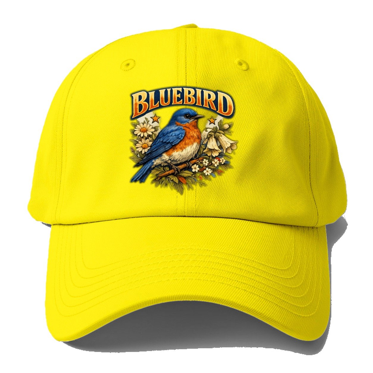 Bluebird Baseball Cap – Yellow