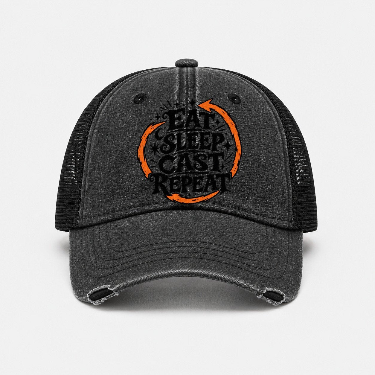 Black — front view