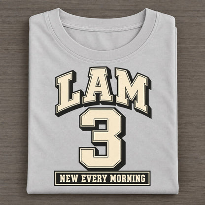 Lamentations 3 Varsity Chapel Varsity Classic T-shirt – Grey