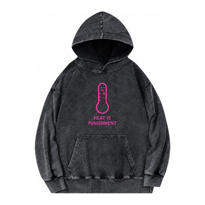 The Crow Judges Silently Black Crow With Disapproving Look Vintage Washed Hoodie – Black