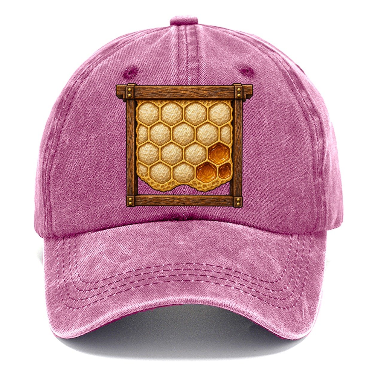 Capped Honey Frame Beekeeping Classic Cap – Dusty Rose