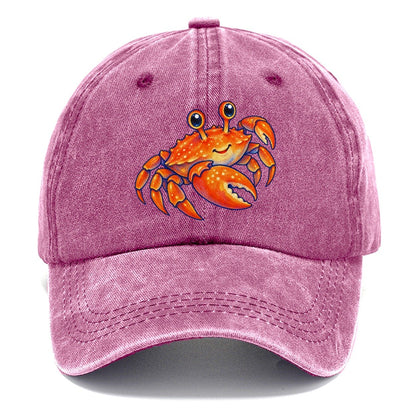 Crab Side Scuttle Sea Sprite Classic Cap – Dusty Rose