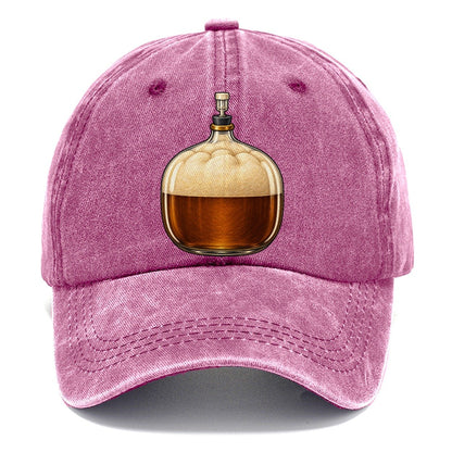 Carboy Of Fermenting Wort Homebrewing Classic Cap – Dusty Rose