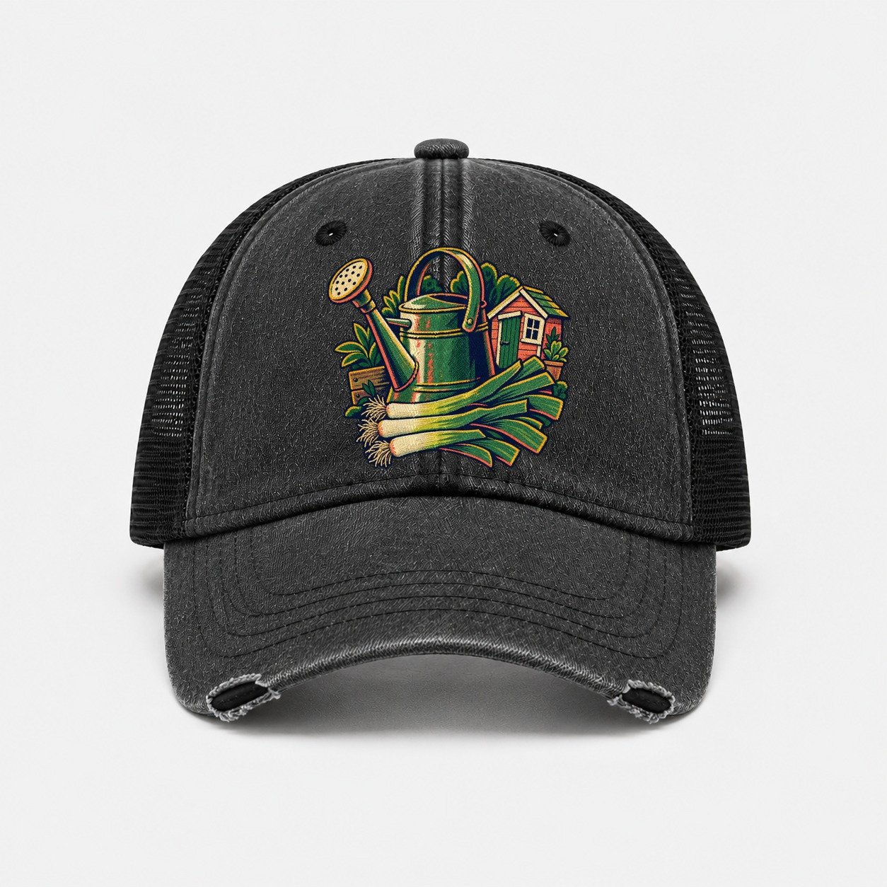 Black — front view