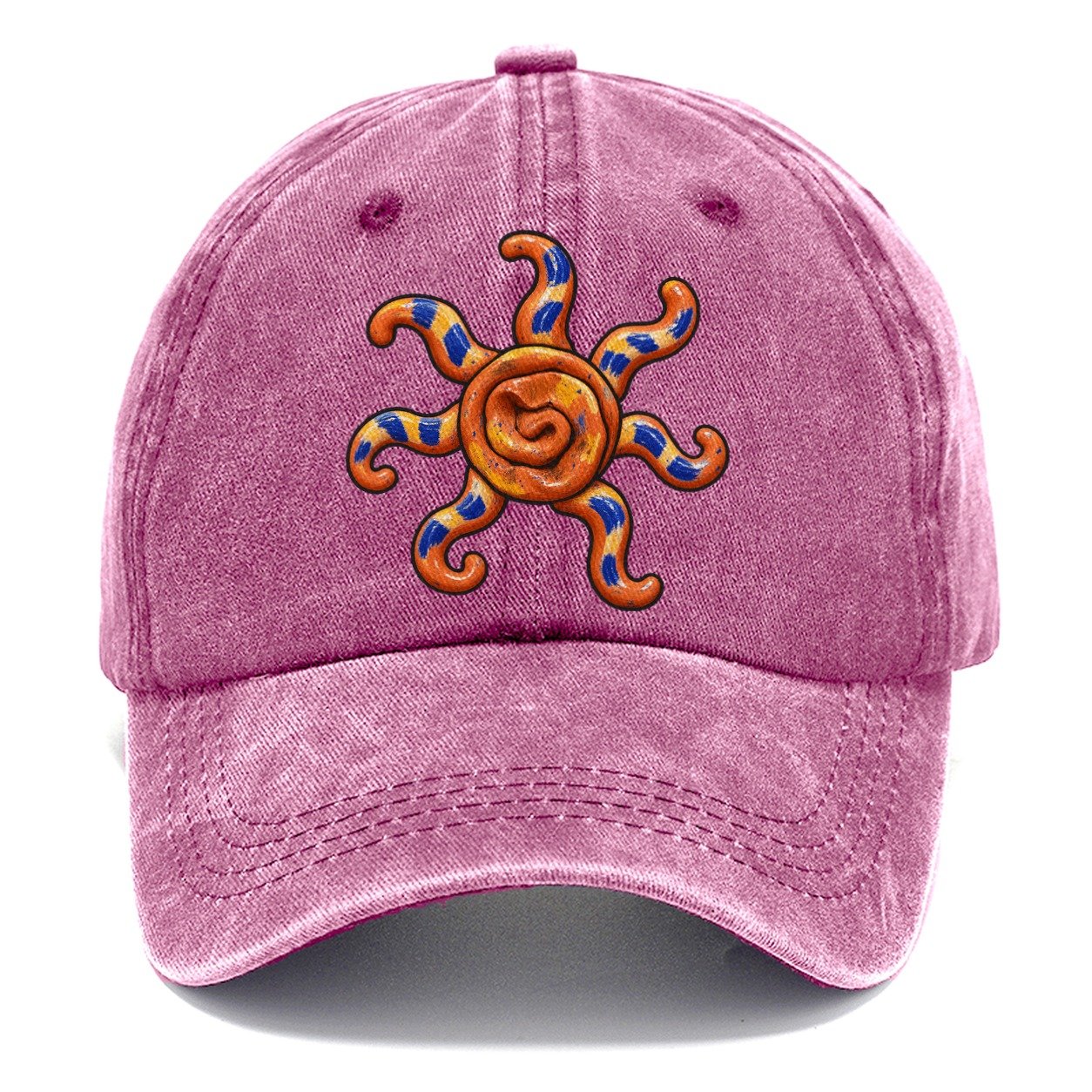 Clay Coil Sun Clay Color Makers Classic Cap – Dusty Rose