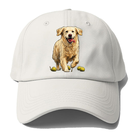 Ball Chaser Baseball Cap – Off White