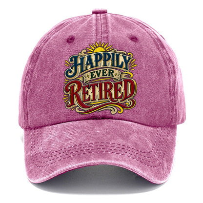 Happily Ever Retired Retired Living Classic Cap – Dusty Rose