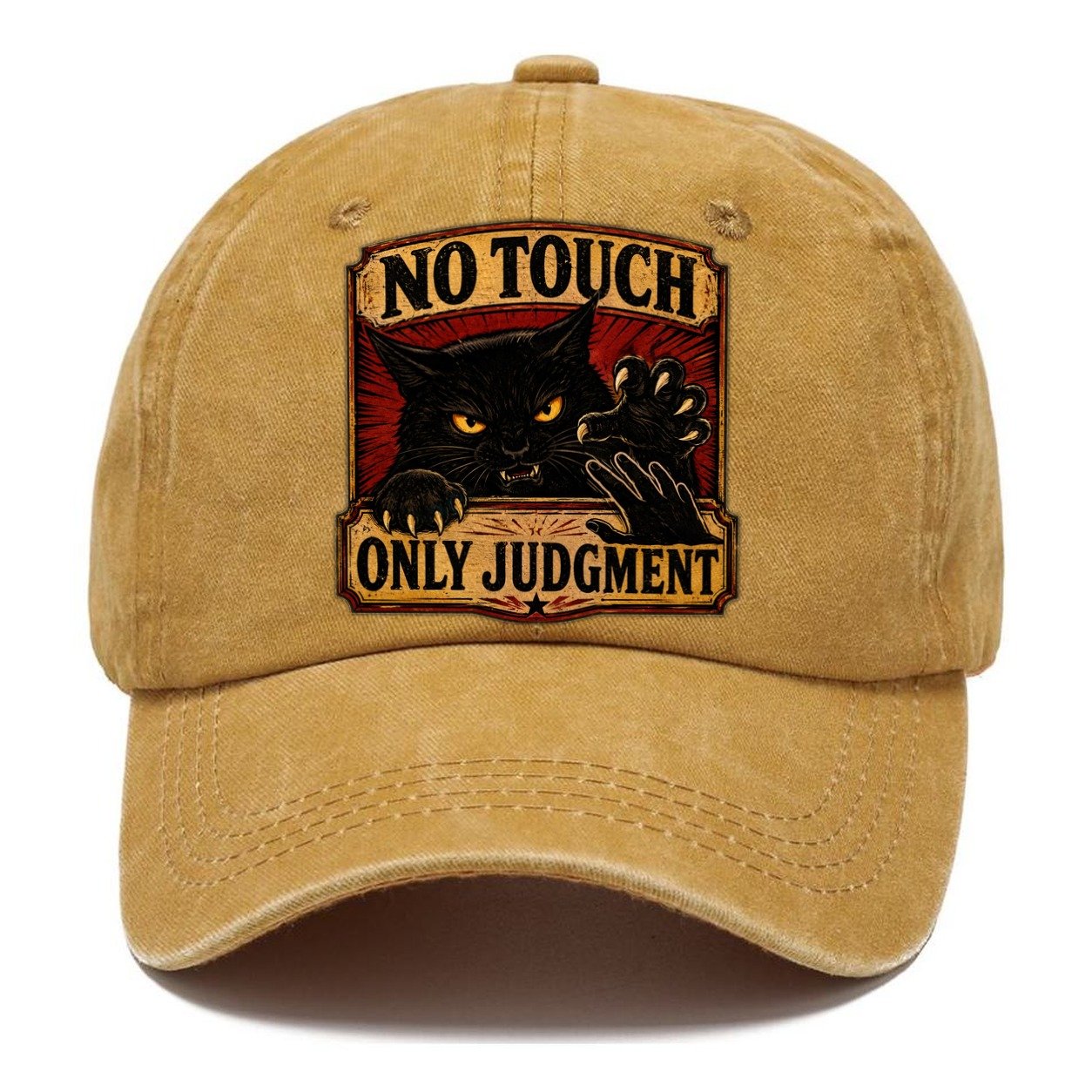 No Touch Only Judgment Classic Cap – Golden Harvest