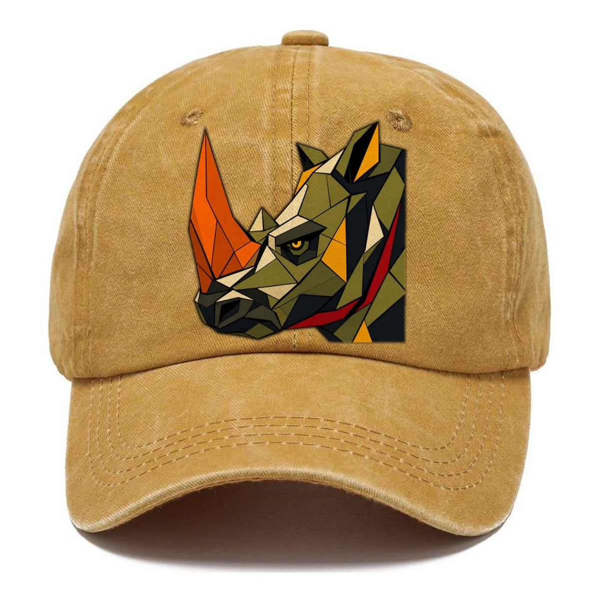 Rhinoceros Profile Horn Classic Cap – Golden Harvest
