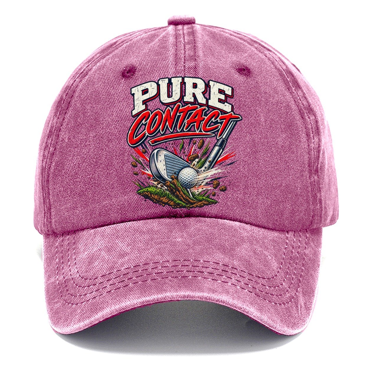 Pure Contact Golf Life Classic Cap – Dusty Rose