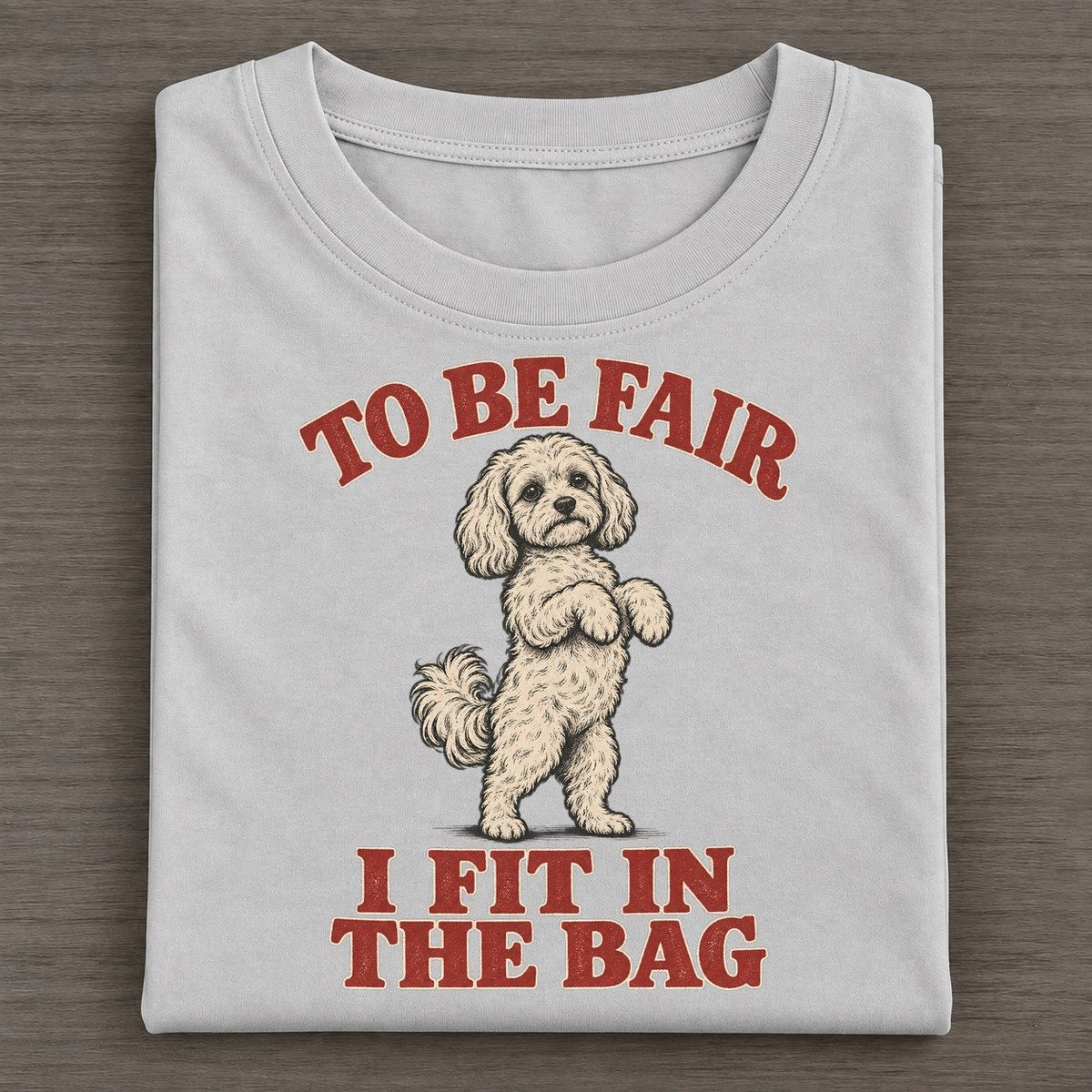 Maltipoo Dog Declarations Classic T-shirt – Grey