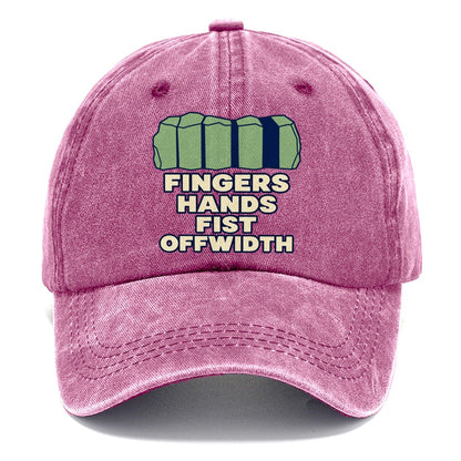 Crack Size Taxonomy Rock Climbing Classic Cap – Dusty Rose