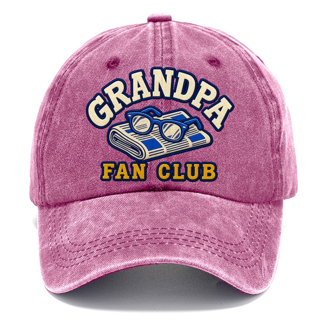 Grandpa Fan Club Classic Cap – Dusty Rose