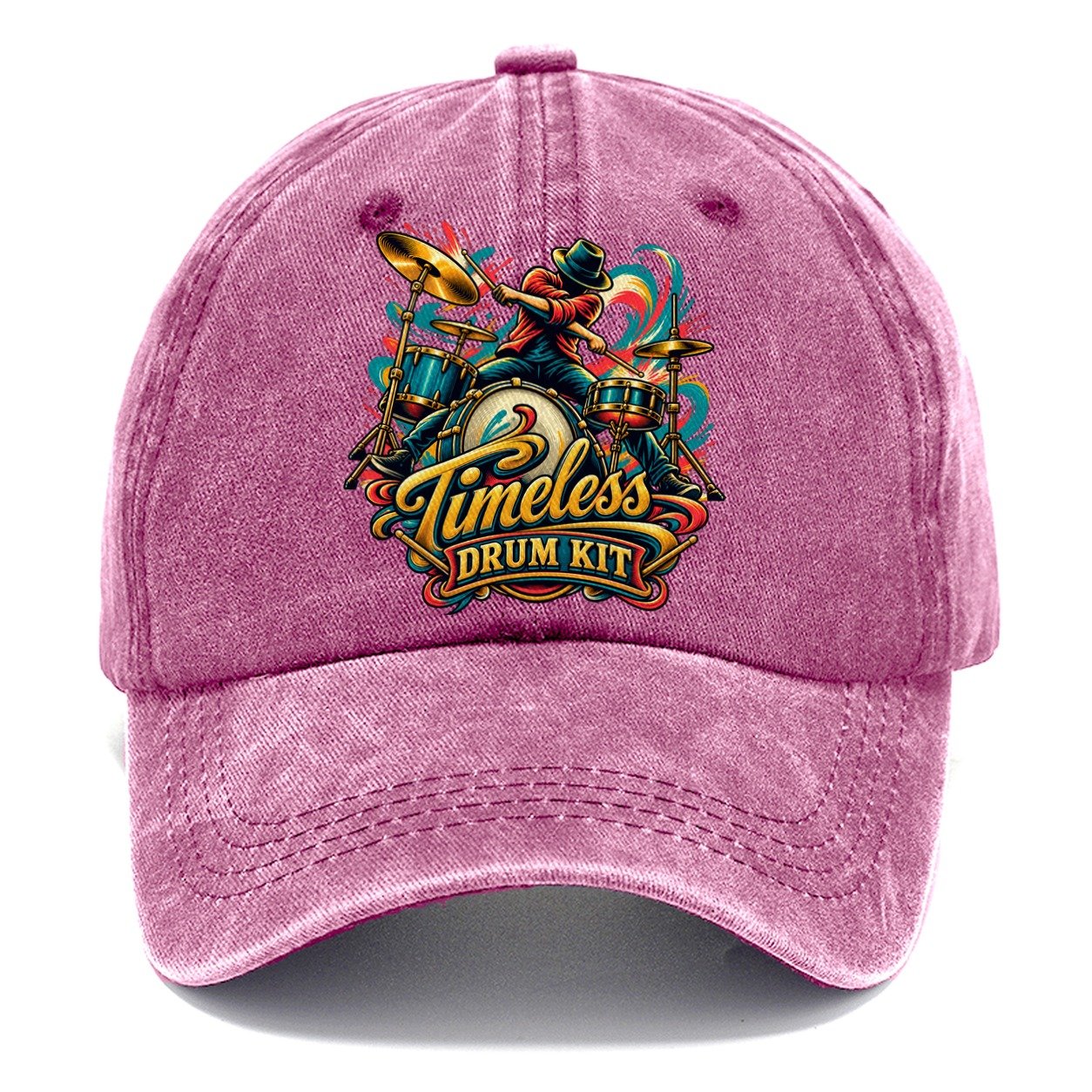 Timeless Drum Kit Music Instruments Classic Cap – Dusty Rose