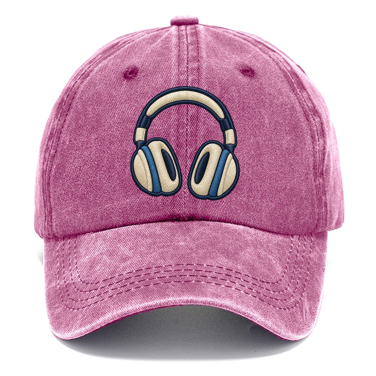 Over Ear Headphones Tiny Solo Marks Classic Cap – Dusty Rose