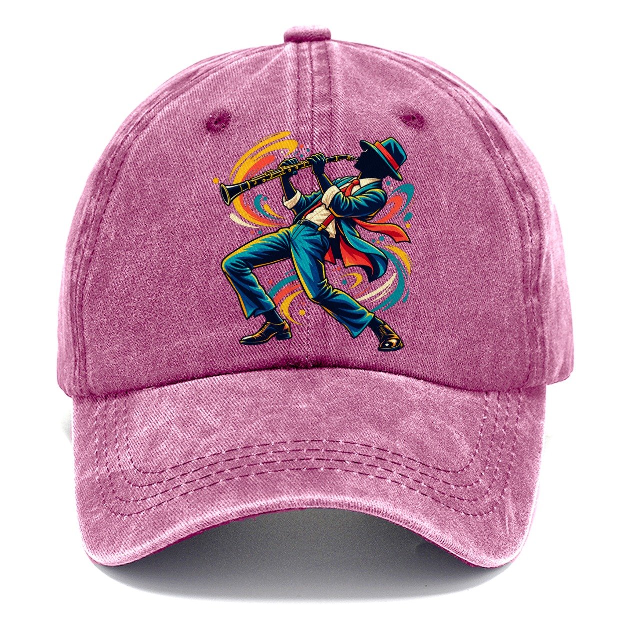 Clarinet Icon Music Instruments Classic Cap – Dusty Rose