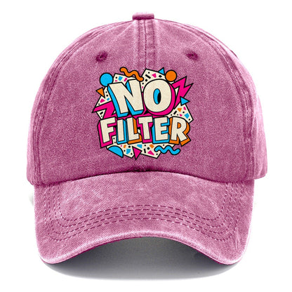 No Filter Crazy Styles Classic Cap – Dusty Rose