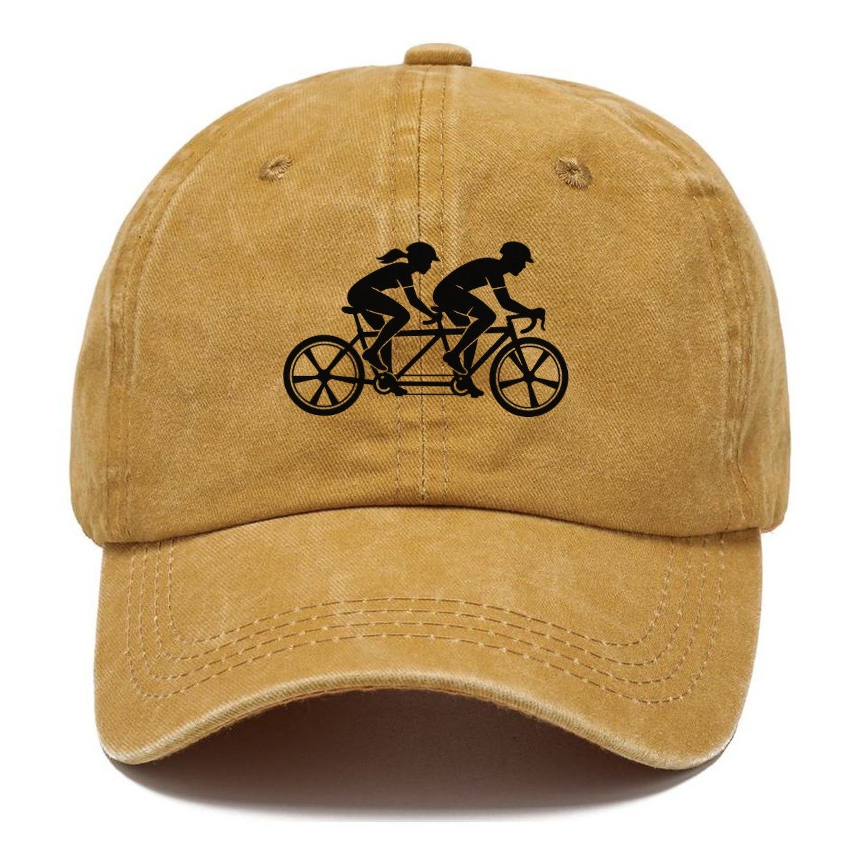 Tandem Ride Partners Cycling Life Classic Cap – Golden Harvest