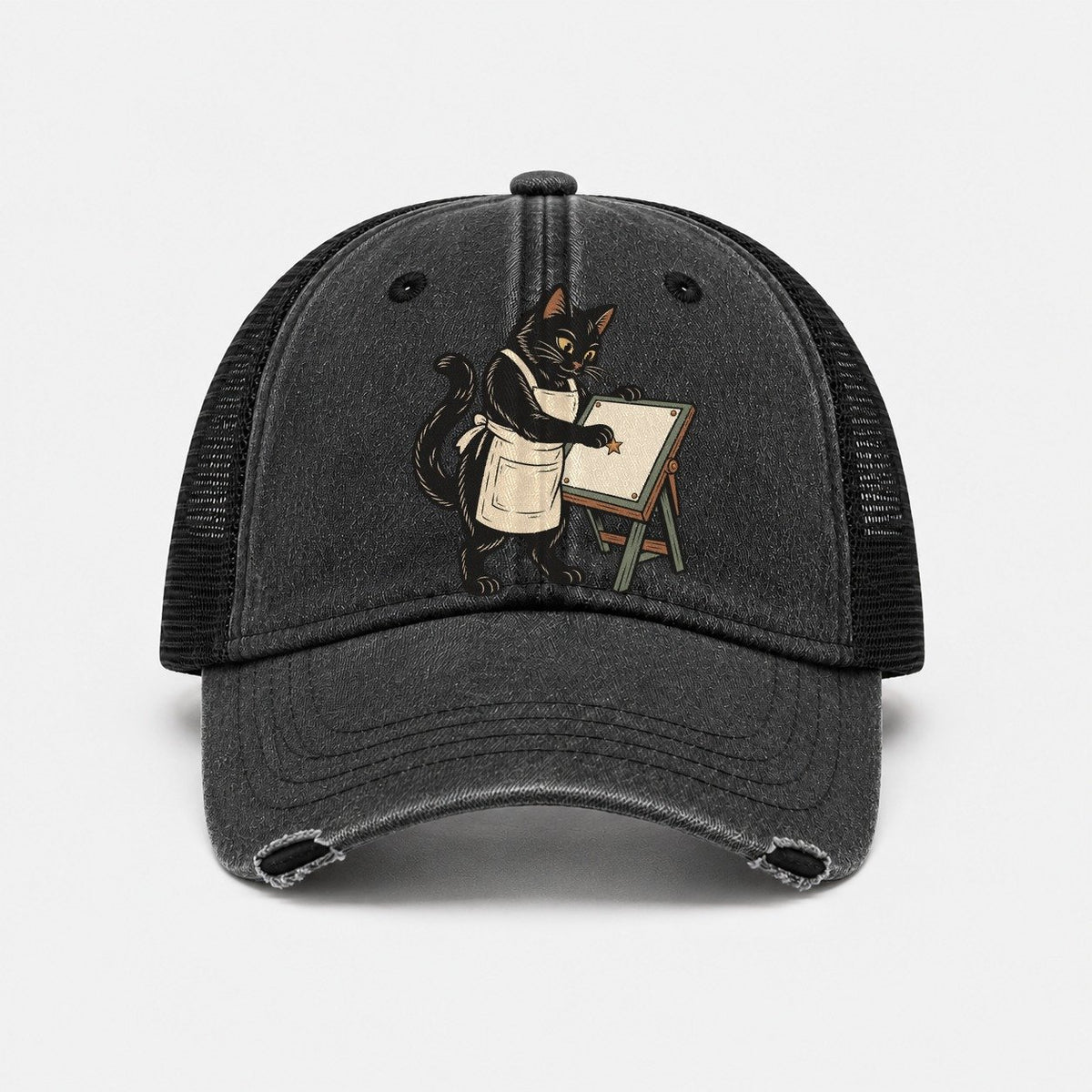 Black — front view