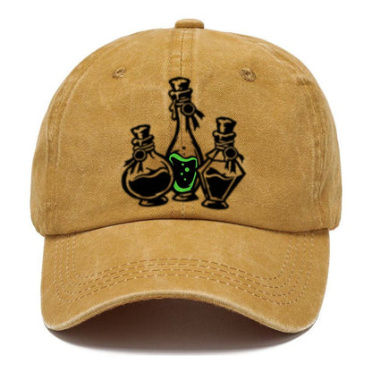 Apothecary Potion Bottle Trio Witch Magic Classic Cap – Golden Harvest