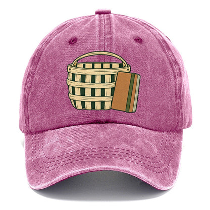 Basket And Field Notebook Foraging And Mycology Classic Cap – Dusty Rose