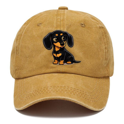 Dachshund Side Eye Classic Cap – Golden Harvest