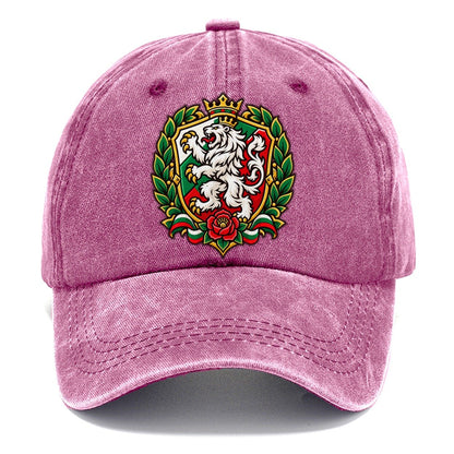 Bulgaria Heraldic Crest Country Logos Classic Cap – Dusty Rose
