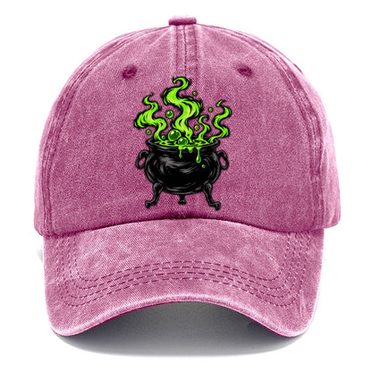 Bubbling Cauldron Witch Magic Classic Cap – Dusty Rose