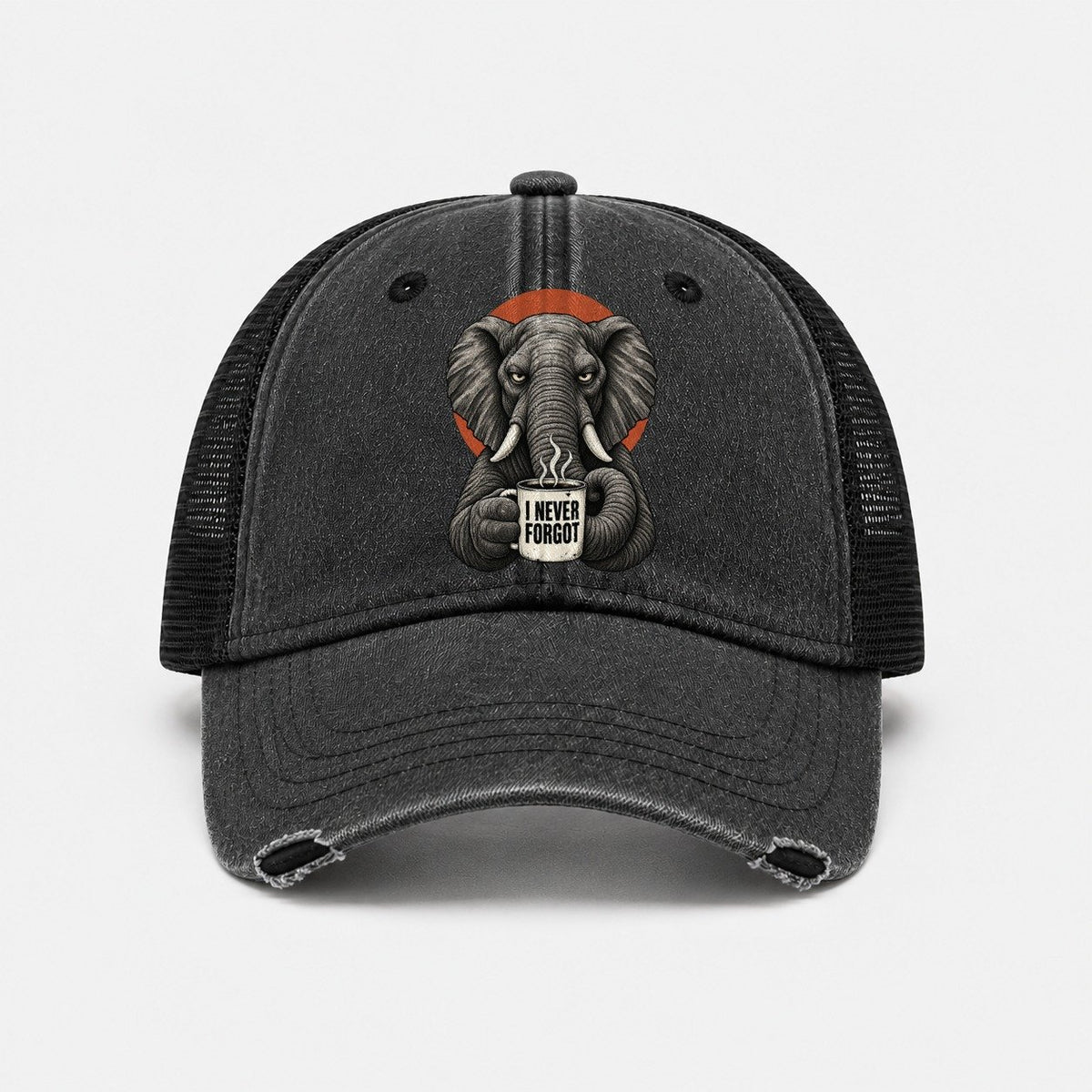 Black — front view