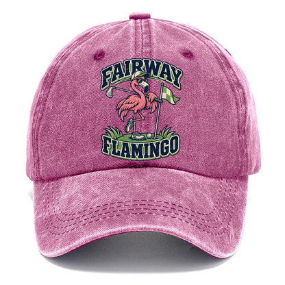 Fairway Flamingo Golf Life Classic Cap – Dusty Rose