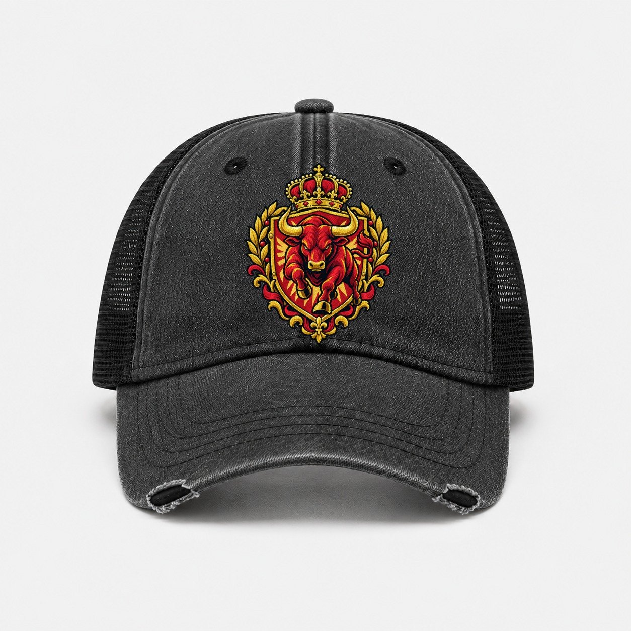 Black — front view