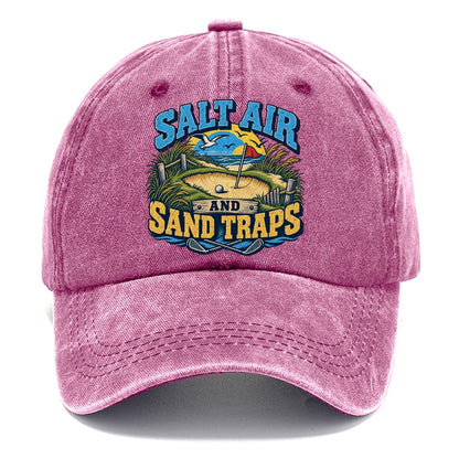Salt Air And Sand Traps Golf Life Classic Cap – Dusty Rose