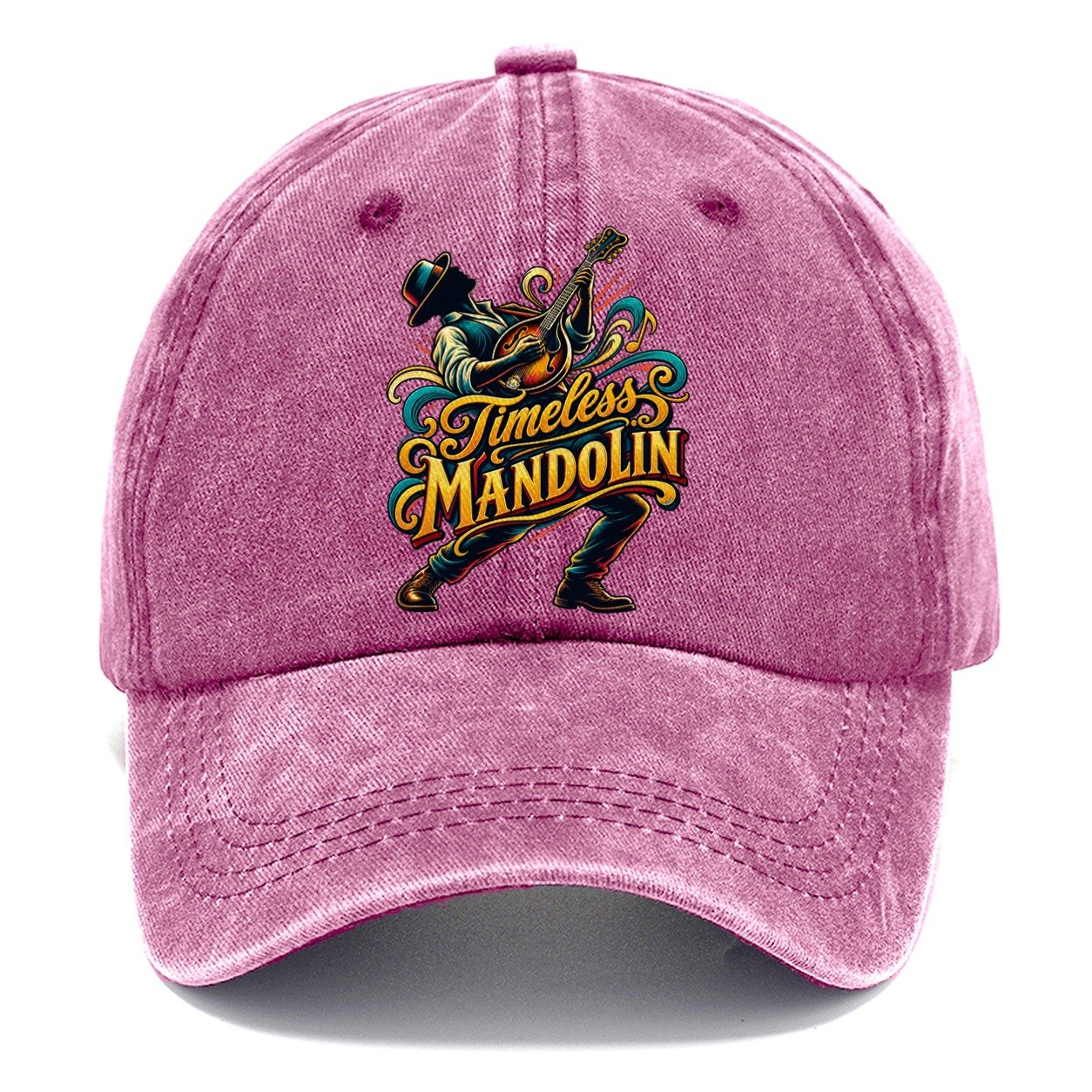 Timeless Mandolin Music Instruments Classic Cap – Dusty Rose
