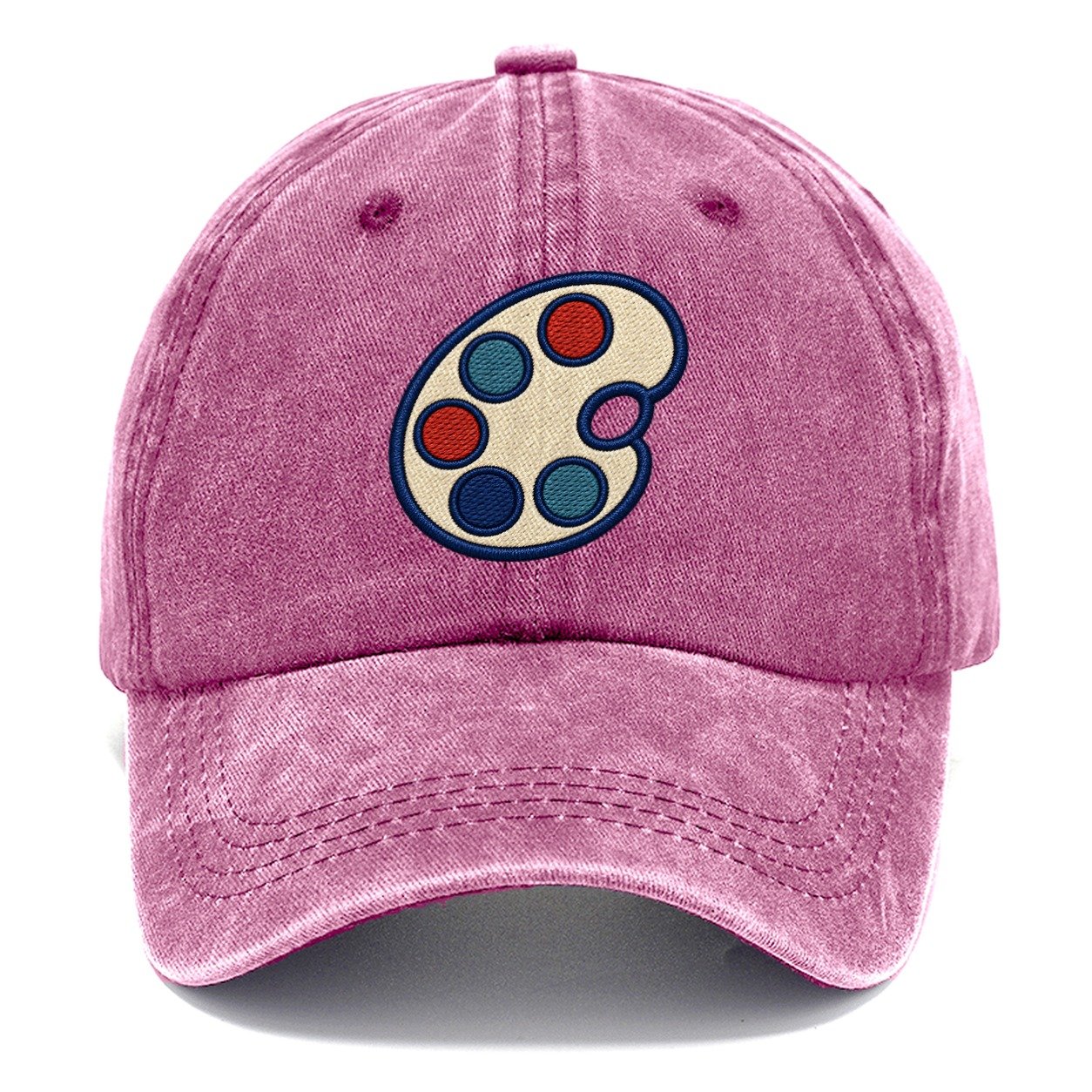 Painter Palette Tiny Solo Marks Classic Cap – Dusty Rose