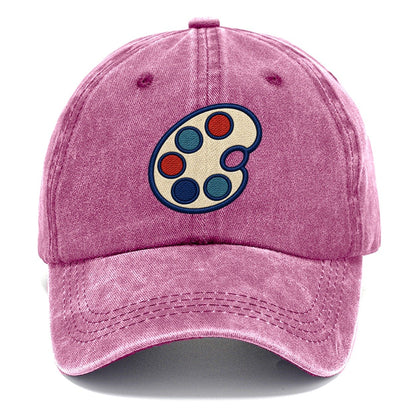 Painter Palette Tiny Solo Marks Classic Cap – Dusty Rose