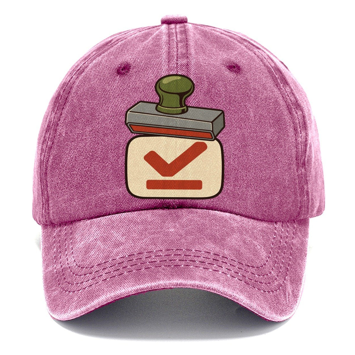 Stamp And Impression Geocaching Classic Cap – Dusty Rose