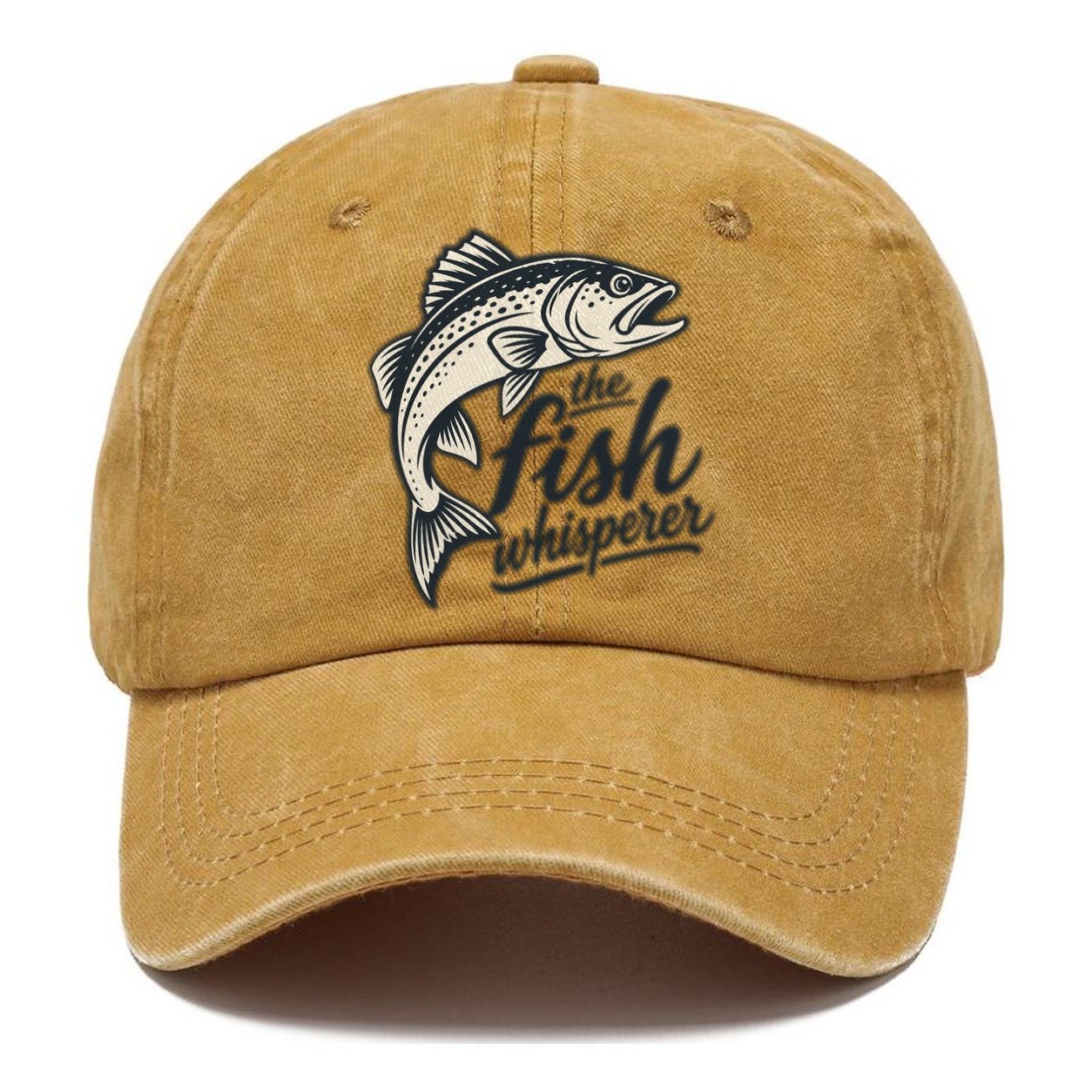 Fish Whisperer Fishing Elegant Classic Cap – Golden Harvest