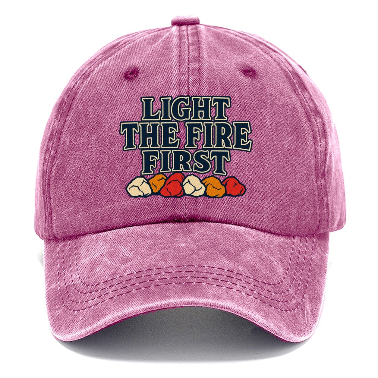 Light The Fire First Blacksmithing Classic Cap – Dusty Rose