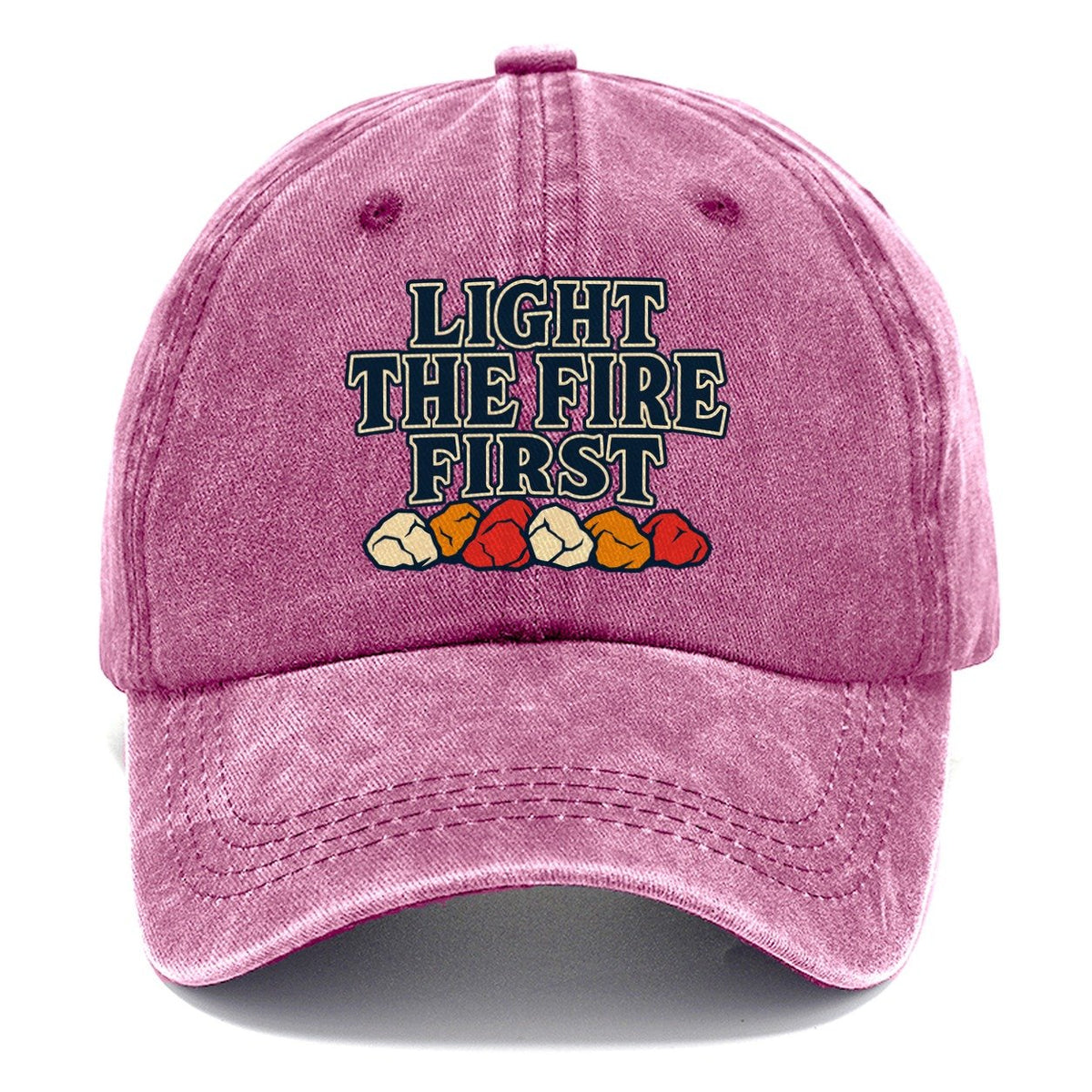 Light The Fire First Blacksmithing Classic Cap – Dusty Rose