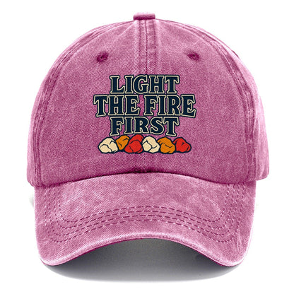 Light The Fire First Blacksmithing Classic Cap – Dusty Rose