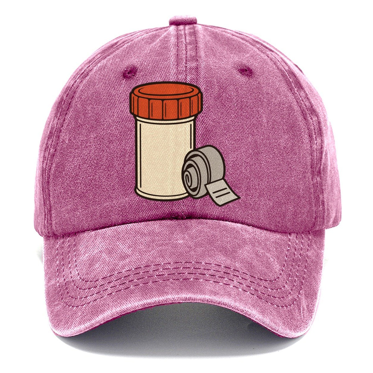 Micro Tube And Log Roll Geocaching Classic Cap – Dusty Rose