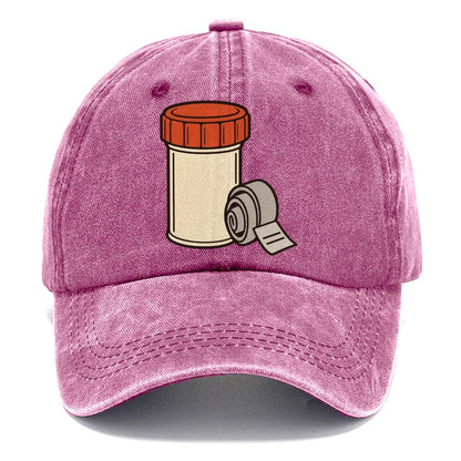 Micro Tube And Log Roll Geocaching Classic Cap – Dusty Rose