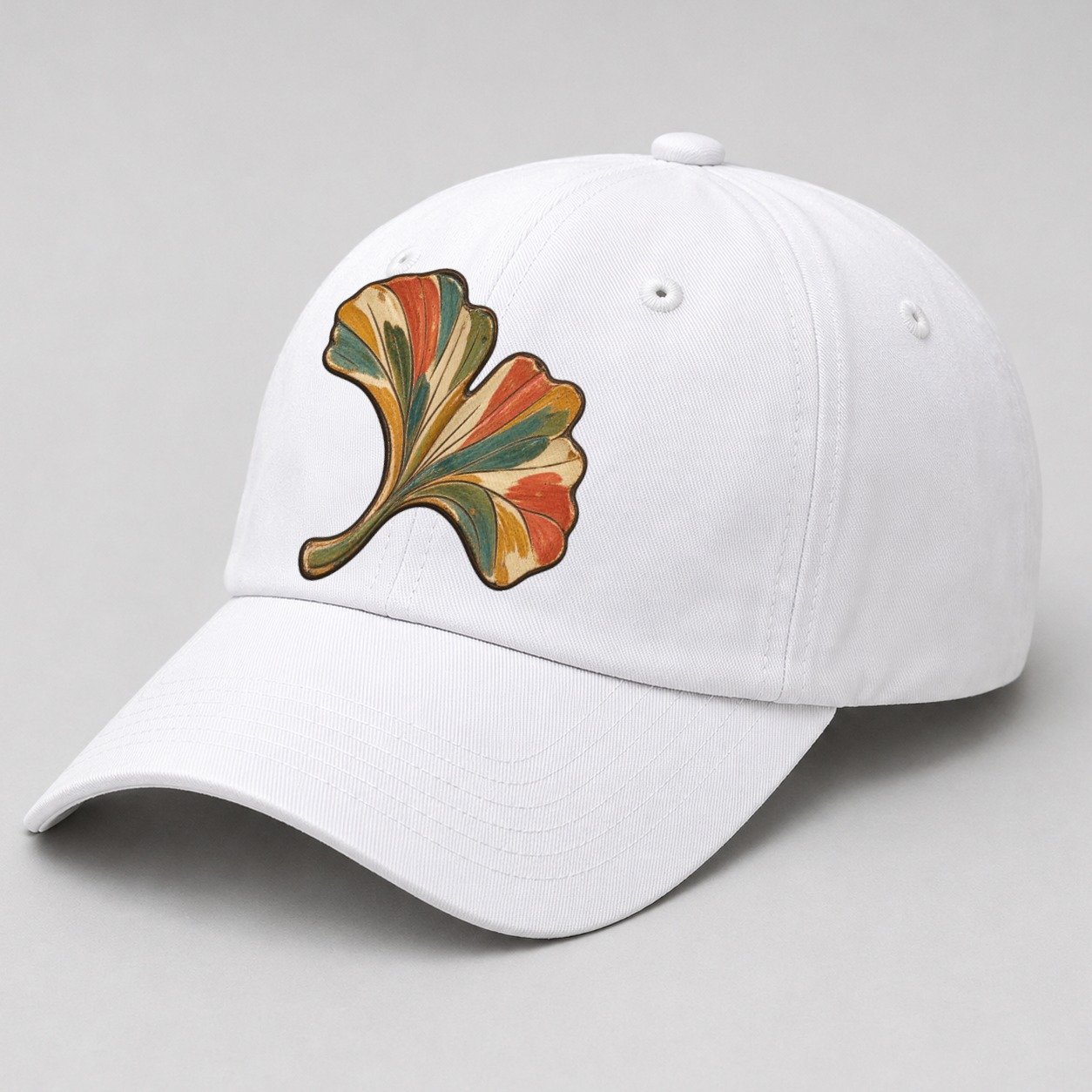 White — angle view