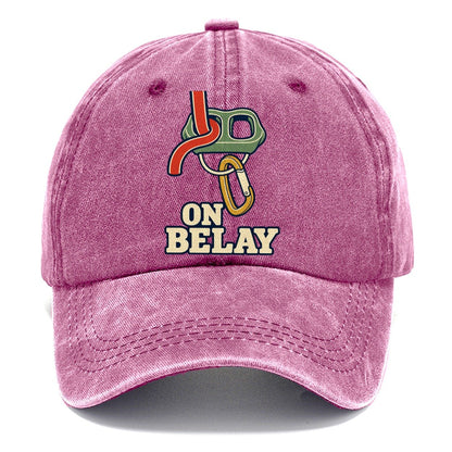 On Belay Rock Climbing Classic Cap – Dusty Rose