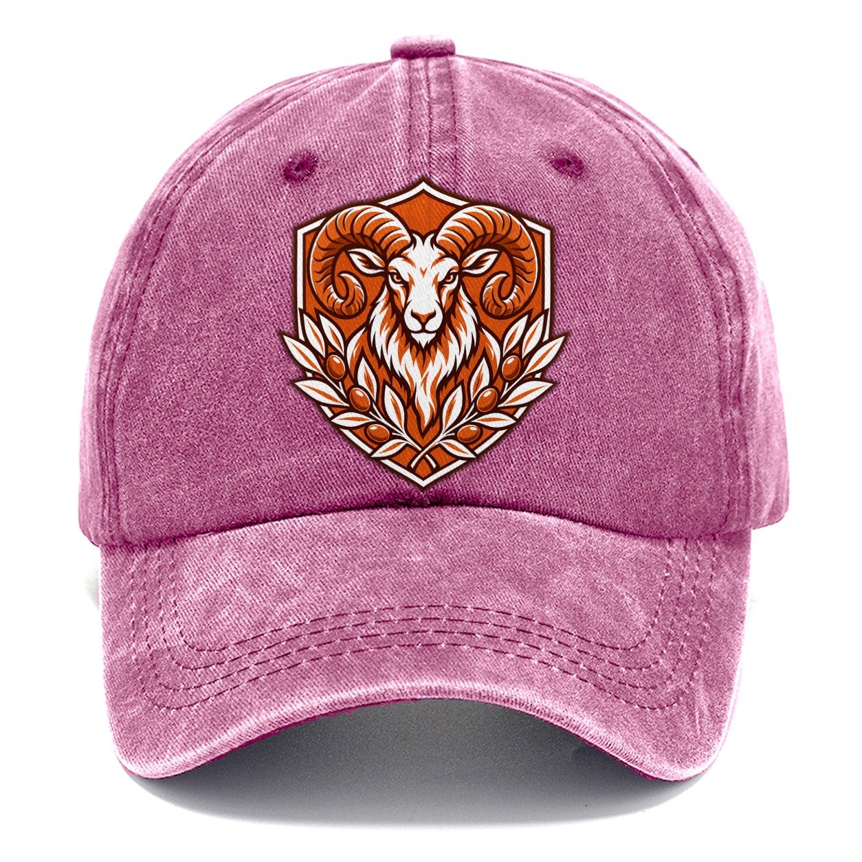 Cyprus Minimal Emblem Country Logos Classic Cap – Dusty Rose