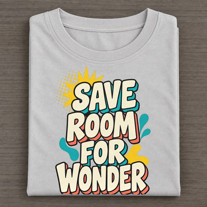 Save Room For Wonder Classic T-shirt – Grey