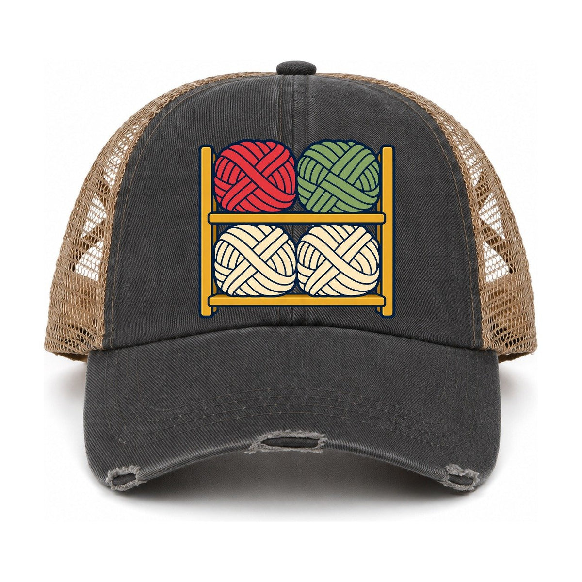 Washed Black-Khaki — front view
