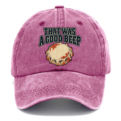That Was A Good Beep Treasure Hunting Classic Cap – Dusty Rose