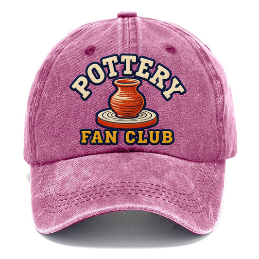 Pottery Fan Club Classic Cap – Dusty Rose